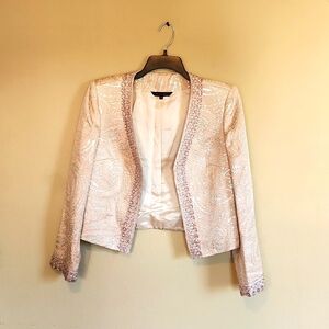 10 pink and silver blazer, great MOB or MOG jacket top